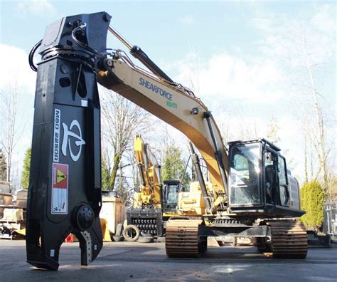 used excavator shear for sale